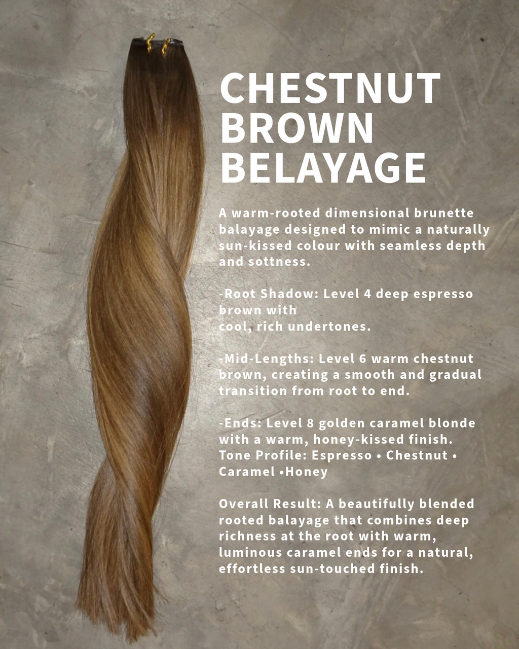 Chestnut Brown Belayage