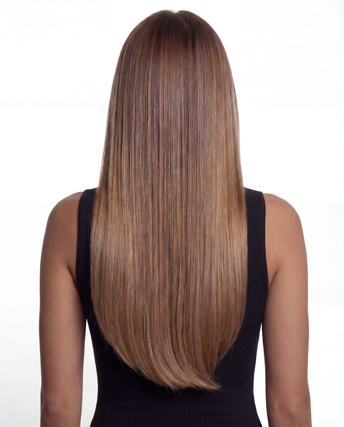 ABZ Virgin Machine Weft Gloden Brown #8