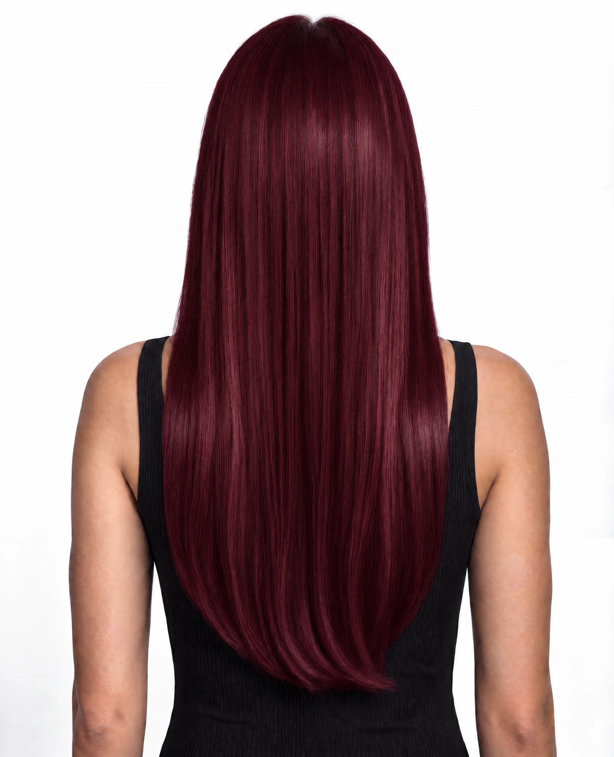 ABZ Virgin Machine Weft Deep Burgundy ￼