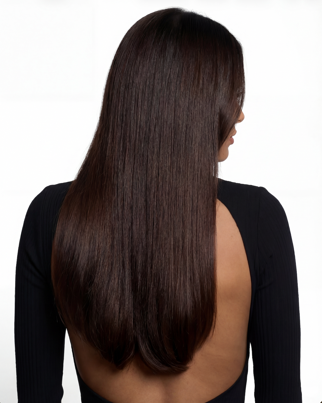 Medium Brown FLAT WEFT #3